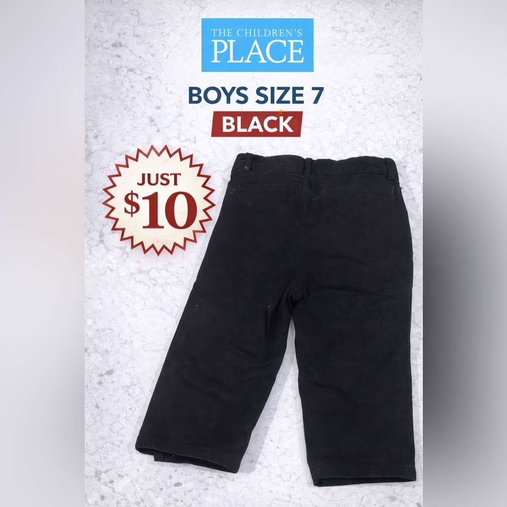 Children’s Place size 7 Black Pants